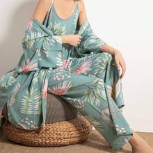 Laden Sie das Bild in den Galerie-Viewer, Kimono Pyjama Japonais Tropique - Kimono Japonais
