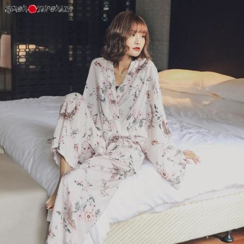 Pyjama Romantique - Kimono Japonais