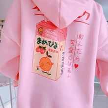 Laden Sie das Bild in den Galerie-Viewer, Sweatshirts Kawaii Japonais Harajuku Kpop Jus Pastel - Kimono Japonais
