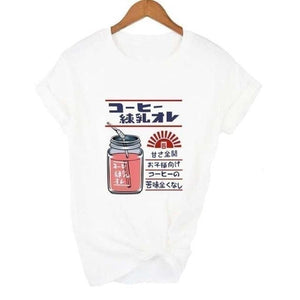 T-shirts Arufabetto - Kimono Japonais