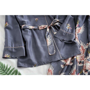 Pyjama Grues - Kimono Japonais