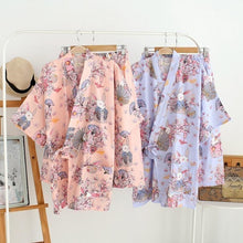 Laden Sie das Bild in den Galerie-Viewer, Pyjama Kawaii Usagi - Kimono Japonais
