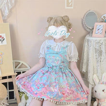 Laden Sie das Bild in den Galerie-Viewer, Robe Kawaii Lolita Parade Robe
