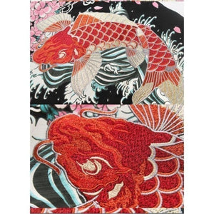 T-shirt koïs et chrysanthèmes - Kimono Japonais
