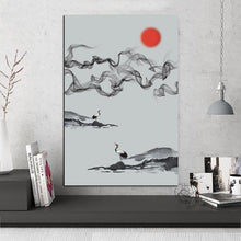 Laden Sie das Bild in den Galerie-Viewer, Tableau Japonais Voile De Brume Tableaux
